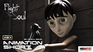 Dramatic CGI 3D Animated Short Film ** FLIGHT OF THE SOUL ** Sad Animation by Caitlin Inzinna