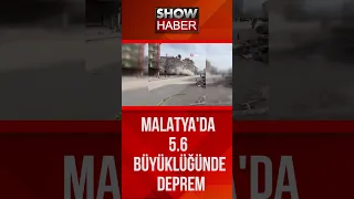 Malatya'da 5.6 büyüklüğünde deprem meydana geldi