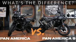 Harley Davidson Pan America VS. Pan America S