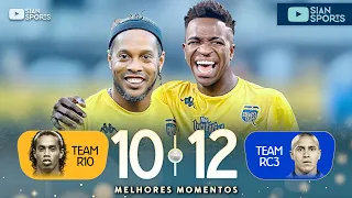 VINICIUS JUNIOR E RONALDINHO GAÚCHO DERAM SHOW COM DRIBLES, GOLS E PASSES MÁGICOS NESSE AMISTOSO