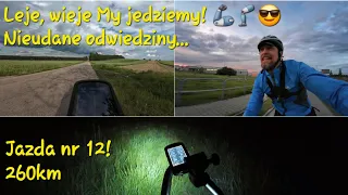 Nigdy się nie poddajemy! | Leje, wieje, a 260km dalej korbę grzeje 🦿😁🦾 | Bez odwiedzin i navi wtopa!