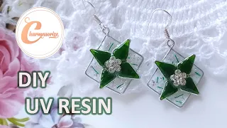 UV レジン | DIY UV Resin Crafts & Accessories| DIY UV resin Earrings| HOW TO MAKE AN UV RESIN JEWELRY?