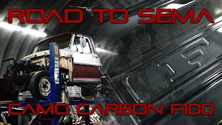 WERE BUILDING A FULL CARBON FIBER MID ENGINE F100 FOR SEMA 2024 PART 1.