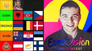 THOREK robi Tierlistę piosenek na Eurowizji 2023 [Część 2/3]