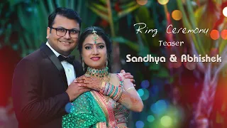 Best Ring Ceremony Teaser | Sandhya & Abhishek | 2021 By Happy Photographer