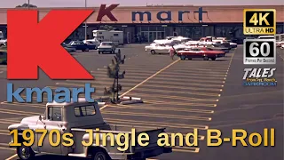 KMART: 1970s Jingle With Parking Lot B-Roll (Remastered to 4K/60fps UHD) 👍 ✅ 🔔