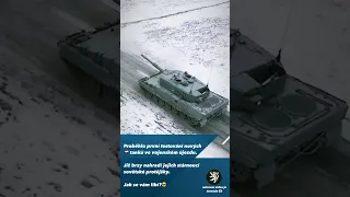 NOVÝ ČESKÝ TANK V AKCI: Proběhly ostré střelby Leoparda 2A4 ve vojenském újezdu.