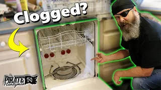 How to Fix a Dishwasher Clogged Up - Dishwasher Won't Drain