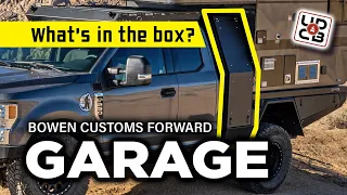 Bowen Customs Flatbed Forward Garage | Four Wheel Campers | Hawk Flatbed