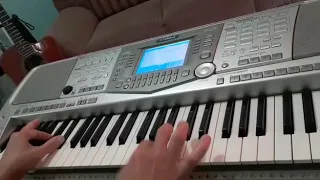 Vídeo aula teclado Música Folha Seca, do Amado Batista.