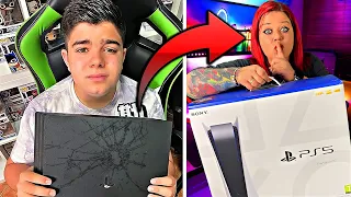 MI MADRE ME R0MPE LA PS4 Y DESPUÉS ME REGALA LA PS5!!!