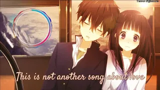 Nightcore - Not Another Song About Love (lyrics) || 8D