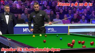 Snooker UK Championship Open Ronnie O’Sullivan VS Robert Milkins ( Frame 9 & 10 & 11 )