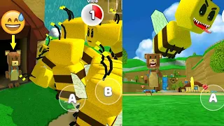 jogo do urso, a reunião das abelhas na aldeia das tartarugas, super bear adventure, abelha gigante