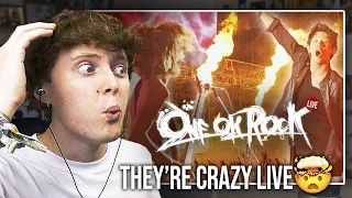 THEY'RE CRAZY LIVE! (ONE OK ROCK - 'Mighty Long Fall' Live at Yokohama Stadium | Reaction)