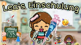 🥳 LEA WIRD EINGESCHULT | GESCHICHTE | TOCA BOCA STORY DEUTSCH