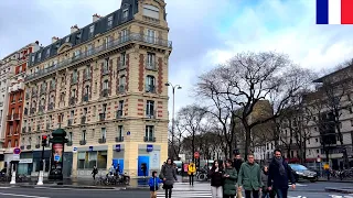 🇫🇷☁️【HDR 4K】Paris Walk - Nation to République via Père Lachaise (Feb 2024)