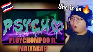 REACTION to PLOYCHOMPOO ft. MAIYARAP - "PSYCHO" Official M/V | TPOP!