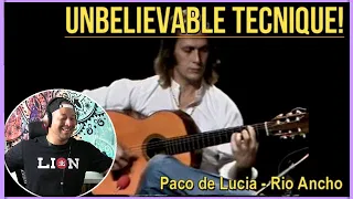 Paco de Lucia- Rio Ancho LIVE REACTION & REVIEW