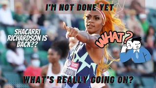 Shacarri Richardson Changed? I'm not done! What's going on with her? #sports #track #athlete