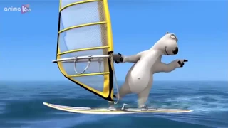 Bernard Bear | Windsurfing | Videos For Kids