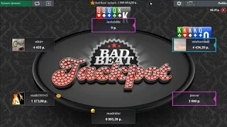 PokerDom Bad Beat Jackpot: разыгран 21-ый бэд бит джекпот!