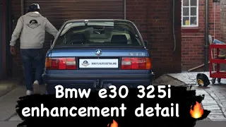 BMW E30 325i Enhancement Detail.(ASMR) let the results do the talking