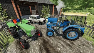 Old tractors first start in 20 years | Abandoned tractors | Farming Simulator 22