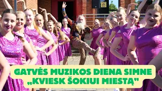 Simno gatvės muzikos diena „Kviesk šokiui miestą" 2024 05 16 Alytaus rajonas