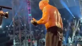 Brock Lesnar Going To Backstage After Losing From Roman Reigns At WWE Crown Jewel