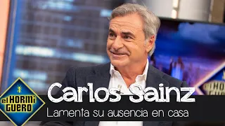 Carlos Sainz se lamenta de su ausencia en casa por culpa de las competiciones - El Hormiguero