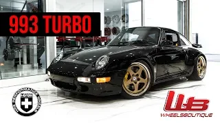 PORSCHE 993 TURBO GETS A 2020 REFRESH WITH HRE WHEELS + MORE GOODIES