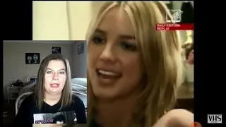 Britney Spears Behind the Scenes and Interview MTV 2000 Reaction (SHE IS SO RELATABLE)