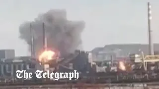 Factories targeted and resident trapped as Putin's force try to take Mariupol