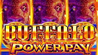 NEW!! BUFFALO POWER PAY!! 🦬 BEST BUFFALO GAME YET? Slot Machine (ARISTOCRAT GAMING)
