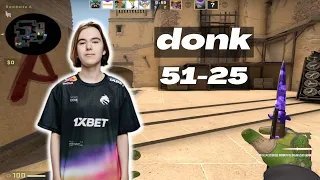 【donk POV】(51-25) vs Perfecto/n0rb3r7 (mriage) FACEIT Ranked | Aug 12, 2023