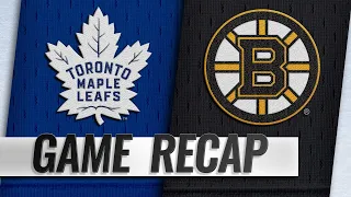 Krug, Marchand lead Bruins past Maple Leafs, 6-3