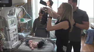 A unique photo shoot at Children's Hospital of Orange County
