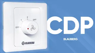 Переключатель скорости для двухскоростных вентиляторов Blauberg CDP-2/5
