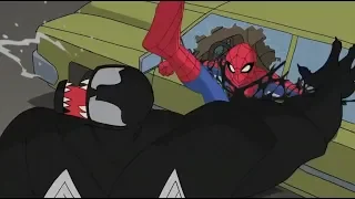 Spectacular Spider-Man (2008) Spider-Man vs Venom final fight part 1/4