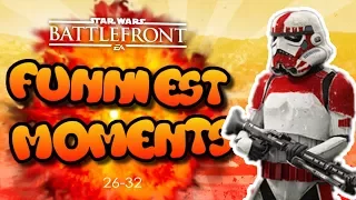 Star Wars Battlefront FUNTAGE (Funny Moments Montage) - Funniest Moments So Far Ep. 26 - 32