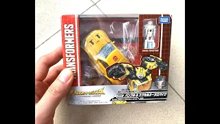 Transformers takara Legends LG54 Bumblebee and exo suit spike unbox and review