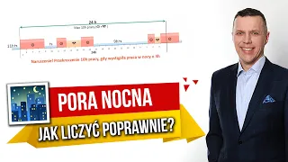 PRZYKŁADY | Jak liczyć czas pracy kierowcy w porze nocnej?