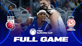 Brose Bamberg v CSM CSU Oradea | Full Basketball Game | FIBA Europe Cup 2022-23