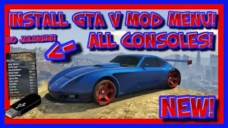 HOW TO INSTALL GTA V MODS WITH USB! NEW MOD MENU TUTORIAL! NO JAILBREAK, JTAG, OR RGH (ALL CONSOLES)