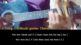 1 Tsug 13 Hnub_Phees Lauj guitar Chords