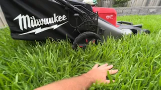 Before You Buy The Milwaukee Battery Mower! This mower was #gifted to test out