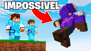 QUEBREI A FISICA DO MINECRAFT VOANDO NO SURVIVAL - 38 Creative Squad II