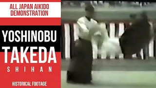 Yoshinobu Takeda Shihan: All Japan Aikido Demonstration - Aikido Kenkyukai International