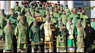 Divine service in the Epiphany Kremenets Convent-the day of the memory of Reverend Serhiy Rdonezhsky